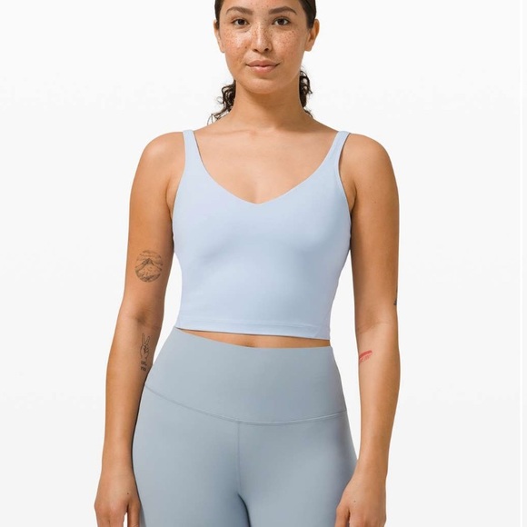 lululemon athletica Tops - Size 6 Lululemon Align tank Blue Linen